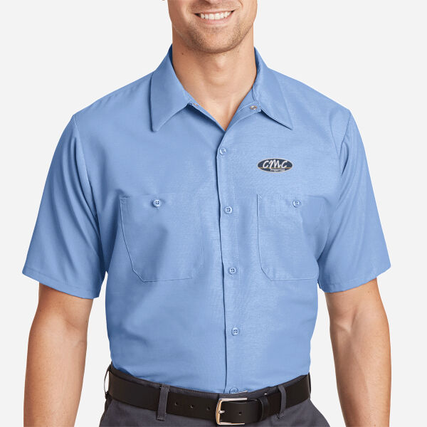 Short Sleeve Industrial Work Shirt Thumbnail