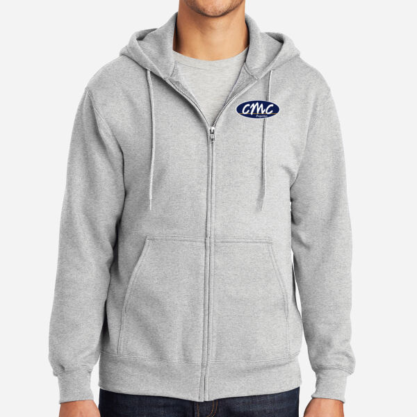 Essential Fleece Full Zip Hooded Sweatshirt Thumbnail